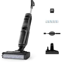 Rowenta X-Clean 4 Nass-Trockensauger GZ5037, Stabstaubsauger, Beutellos, Aluminium, Grau, Rechteckig, Trocken&Nass, Schaum
