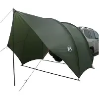 vidaXL Heck-Awnings wasserfest 405 x 280 x 220 cm Olivegrün