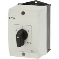 Eaton T3-3-8401/I2, Kippschalter, 3P, Schwarz, Weiß, IP65, 100 mm, 135 mm