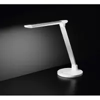Perenz 7-W-LED-Tischleuchte, einstellbar von 3000 bis 6500 K, dimmbar, mit integriertem USB-Anschluss und Touch-Schalter, modernes weißes Design -