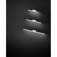 Perenz LED-Wandleuchte Serie 8040, weißes Metall, 12 W, CCT 3000-4000-6000 K, Diffusor 300° verstellbar, IP44 -