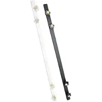 Perenz Moderner 4-flammiger Strahler aus pulverbeschichtetem Aluminium in Mattschwarz - Verstellbares modulares System im Industriedesign, 120 cm -