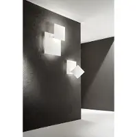 Perenz 48W Mattweiße, verstellbare LED-Wandleuchte, modernes Design aus Metall und Aluminium mit satiniertem Acryl-Diffusor