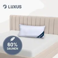 Casimum Daunen- und Federkissen »LUXUS« – 60% Daunen, 40% Federn, Größe: 40x80
