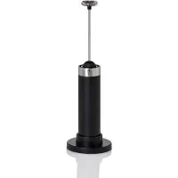 AdHoc Milch- / Saucenschäumer Rapid, inkl. 3 Batterien, mit Ständer, Kunststoff/Edelstahl, D: 3,2 cm, H: 20 cm, mit Ständer D: 6,5 cm, H: 21,5 cm