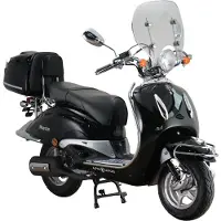 Alpha Motors Mofaroller Firenze Limited 50 ccm 25 km/h EURO 5 schwarz