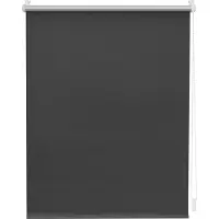 Lichtblick Thermo-Rollo Verdunkelung ohne Bohren Klemmbar, Anschraubbar Anthrazit B95 x H150 cm