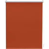 Lichtblick Thermo-Rollo Verdunkelung ohne Bohren Terracotta B65 x H150 cm