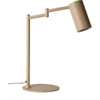 It´s about RoMi Schreibtischlampe Bilbao, creme / amber, für Wohn- / Esszimmer, Metall, Modern, Tischlampe