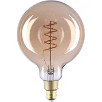 Shelly Vintage G125, Intelligentes Leuchtmittel, WLAN, Hellbraun, 802.11b, 802.11g, Wi-Fi 4 (802.11n), LED, E27
