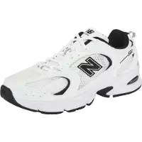 New Balance Unisex. MR530 Schuhe 530 weiß (41.5), Wohnung, Schnürsenkel, Lässig