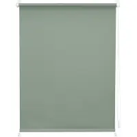 Lichtblick Rollo Verdunkelung ohne Bohren Klemmbar, Anschraubbar Salbei 90 cm x 220 cm (B x L)