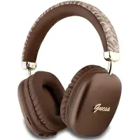 GUESS drahtlose Kopfhörer bluetooth GUBHK1GCTCSW (Gcube Metallic Script Logo) braun
