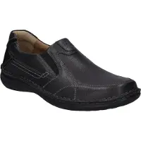 Josef seibel ANVERS 63 Herrenschuhe - bequeme Slipper - Halbschuhe schwarz NEU