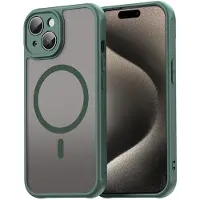 Techsuit – HaloFrost II MagSafe Schutzhülle für iPhone 15 – grün