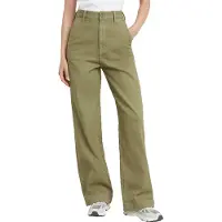 G-Star Deck 2.0 High Loose Chinohose Grün 28 / 34 Frau Grün 28