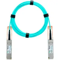 BlueOptics Infinera QSFP-100G-AOC-10M QSFP28 Aktives Optisches Kabel (AOC), 100GBASE-SR4, 10 Meter