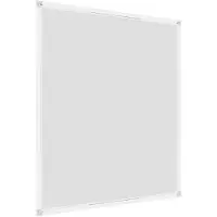 Windhager Insektenschutz | FlexiFit Teleskop Fenster 100 x 120 cm | Fliegengitter Teleskoprahmen, Insektenschutz Fenster, Fenstergitter | Rahmen verstellbar | zum Einhängen | weiß