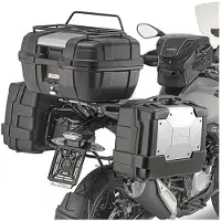ItalyRacing Monokey Seitlicher Kofferraumträger Für Bmw G 310 Gs (17-19) - Auch Geeignet Monokey Nachrüstbare K-Venture Alu Und K'mission Alu Kofferräume
