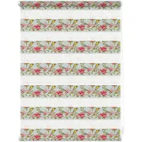 Lichtblick Doppelrollo blickdicht ohne Bohren Klemmbar, Anschraubbar 90 cm x 150 cm (B x L)