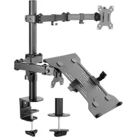 Speaka Professional Tischhalterung für Monitor und Notebook