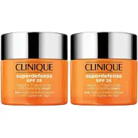 Clinique Superdefense Broad Spectrum Spf25 Type 3-4 50ml x2 2x50 ml Tagescreme