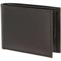 OXMOX Leder Geldbörse Leather RFID Protect Pocketbörse Ox 2.0 Embossed Brown dunkelbraun