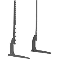 HomeShopXL Universelle TV-Standfüße / Beine schwarz - 71 x 35 cm - geeignet für 40" bis 80" Fernseher - stabiler Metallfuß mit VESA-Kompatibilität [39682]