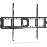 HomeShopXL Feste TV-Wandhalterung - geeignet für Bildschirme von 60" bis 100" - VESA bis zu 900x600 mm - max. Tragfähigkeit 75 kg - schwarz [39686]