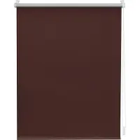 Lichtblick Thermo-Rollo Verdunkelung ohne Bohren Braun B50 x H150 cm