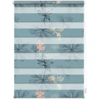 Lichtblick Doppelrollo blickdicht ohne Bohren Klemmbar, Anschraubbar 60 cm x 150 cm (B x L)
