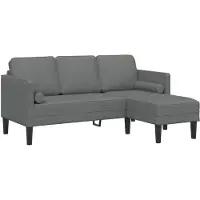vidaXL Besonon (L-förmiges Sofa + Bank)