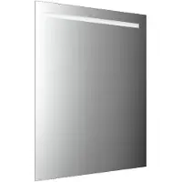 Emco MI 100 LED-Lichtspiegel mit horizontalem Lichtausschnitt, Höhe 800mm, 449810002
