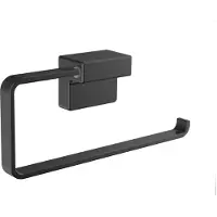 Emco cue Handtuchring, nach rechts offen, schwarz, 325513300