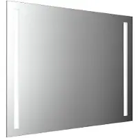 Emco MI 270 LED-Lichtspiegel mit zwei Lichtausschnitten links und rechts, Memory-Funktion, Höhe 800mm, 449827009