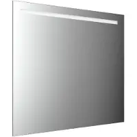 Emco MI 100 LED-Lichtspiegel mit horizontalem Lichtausschnitt, Höhe 800mm, 449810003