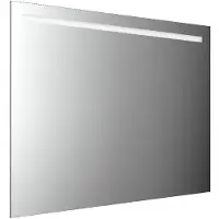 Emco MI 100 LED-Lichtspiegel mit horizontalem Lichtausschnitt, Höhe 800mm, 449810004