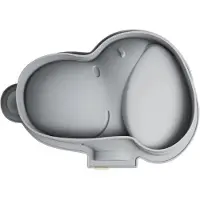 GEDA LABELS Peanuts moule en silicone Snoopy gris
