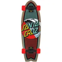 Santa Cruz Classic Wave Splice 8.8 X 27.7 Shark Cruiser Skateboard