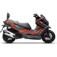 Shad Anbausatz für Beifahrerrückenlehne V K0DT31RV für Kymco DTX Unisexanthrazit430 - Motorradteile - Anbauteile