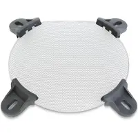 HomeShopXL Befestigungsclips für Lautsprechergitter - 4 Stück - schwarz - Kunststoff - 40 x 40 x 15 mm [39005]