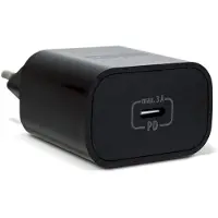 HomeShopXL Schnellladegerät USB-C – Power Delivery 20W – Adapter / Netzwerkadapter – Kompakt – Schwarz 1 Stück [55040BK]