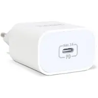 HomeShopXL Schnellladegerät USB-C – Power Delivery 20W – Adapter / Netzwerkadapter – Kompakt – Weiß 1 Stück [55040WH]