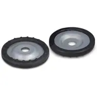 BESTPRICE 2x Federteller vorne oben [Hersteller-Nr. 41171853] für Alfa Romeo, Fiat, Lancia, Opel, Abarth