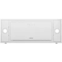 Klarstein TurboMax Dunstabzugshaube Unterbau, 75-cm-Unterbauhaube, 400 m³/h Luftdurchsatz, , LED-Beleuchtung, 3 Gebläsestufen, Kohlefilter, Weiß