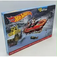 Mattel Hot Wheels Adventskalender inkl. 8 Autos + Zubehör Kalender Weihnachten