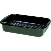 Riess Grillpfanne eckig mit Waffelboden 35/23/7,5cm Backofenpfanne