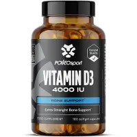 Polleo Sport Polleo Vitamin D3 4000 IE - D 180 Tabletten St Weichkapseln