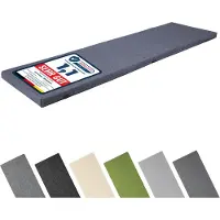 Garronda Bankauflage 1400x4 cm ca. 4 cm dick Sitzkissen Outdoor für Gartenbank und Hollywoodschaukel Polster Auflage für Sitzbank wasserabweisend UV-beständig mit Bändern GD-0220 Marineblau