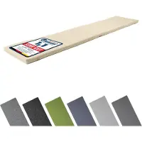 Garronda Bankauflage 180x40 cm ca. 4 cm dick Sitzkissen Outdoor für Gartenbank und Hollywoodschaukel Polster Auflage für Sitzbank wasserabweisend UV-beständig mit Bändern GD-0220 Cappuccino